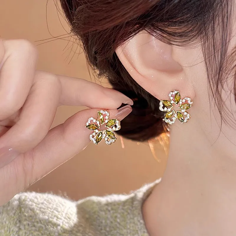 DAISY BEAUTY Copper Earrings Women's-5