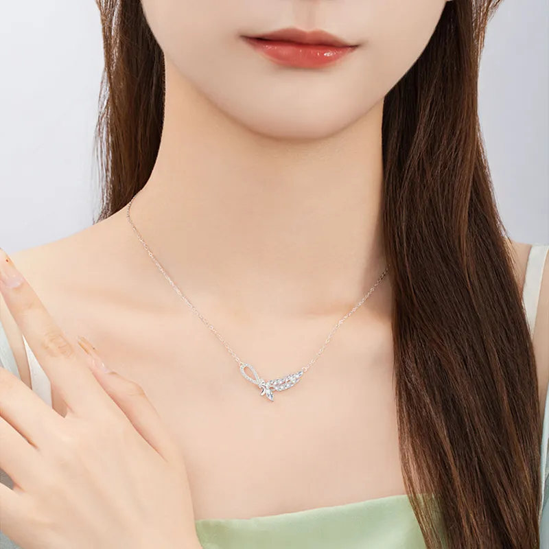 DAISY BEAUTY S925 Silver Necklaces Women's-5