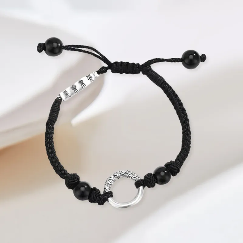 DAISY BEAUTY Natural Agate Jade Bracelets Men's-2