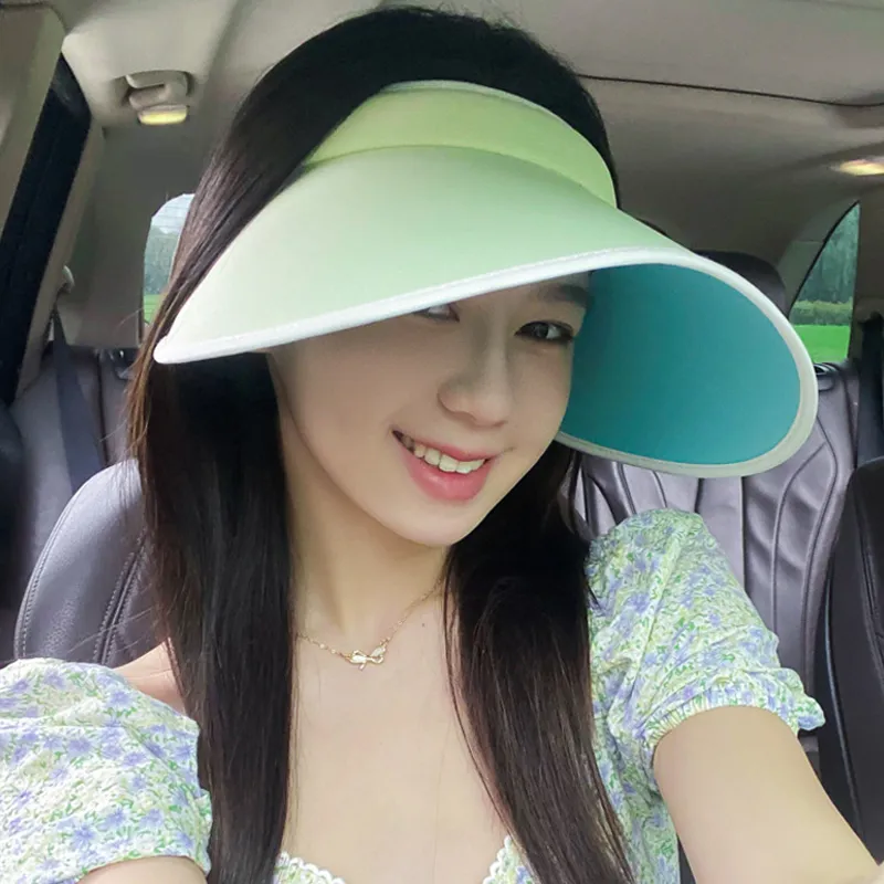 DAISY BEAUTY Polyester Sun Protection Hats Women's-5