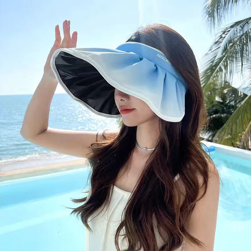 DAISY BEAUTY Polyester Sun Protection Hats Women's-9