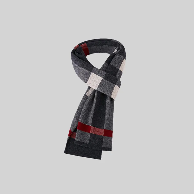 DAISY BEAUTY Knit Scarves Men's-5
