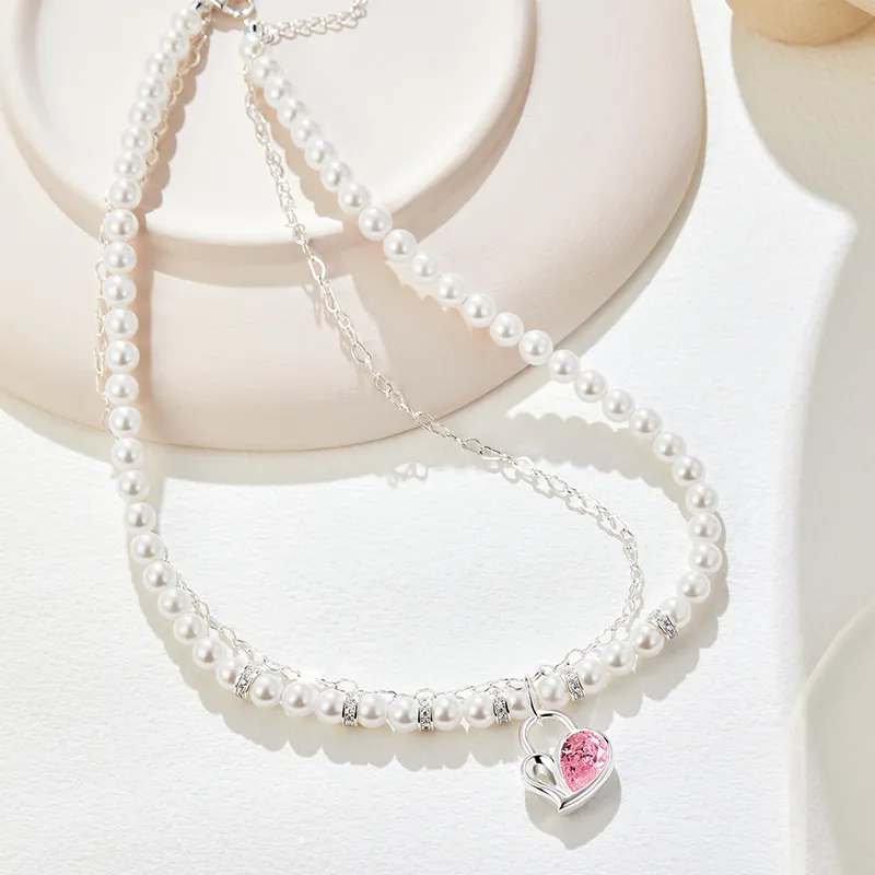 DAISY BEAUTY S925 Silver Necklaces Women's-3