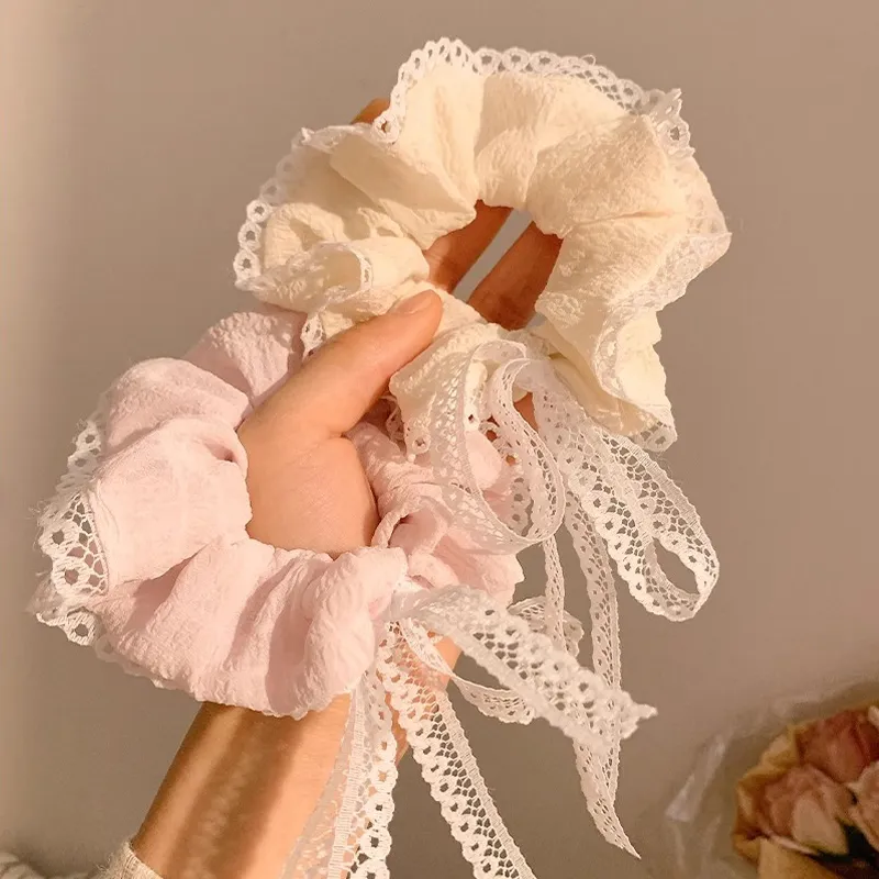 DAISY BEAUTY Silk Chiffon Hair Tie Women's-6