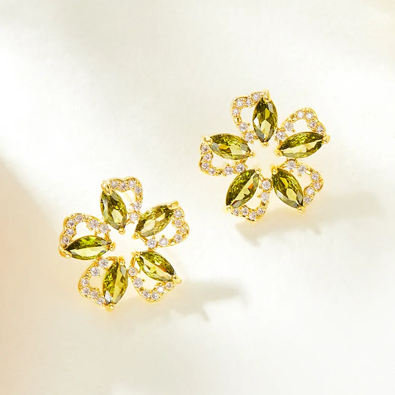 DAISY BEAUTY Copper Earrings Women's-1