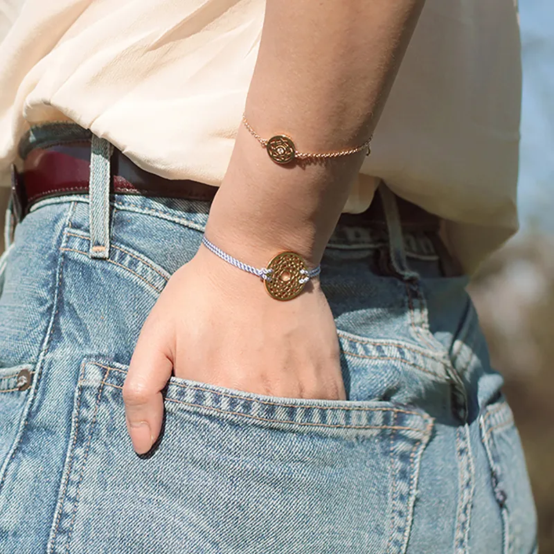 DAISY BEAUTY S925 Silver Bracelets Women's-25