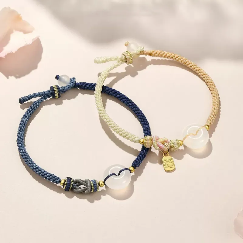 DAISY BEAUTY Agate Jade Bracelets Women's-4