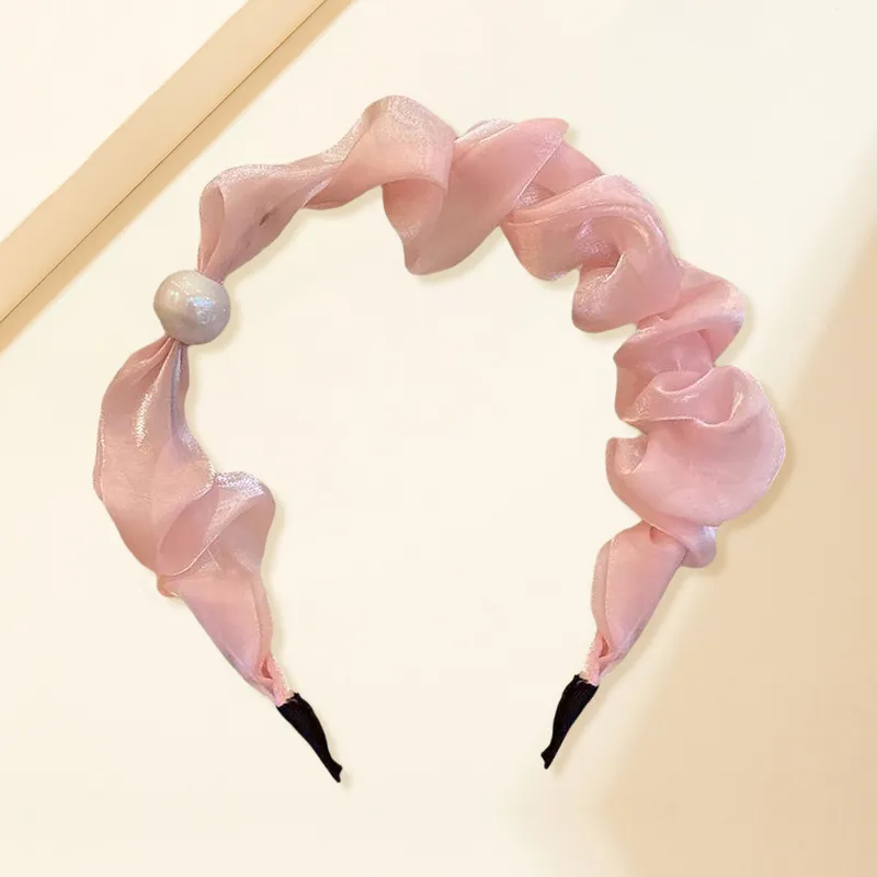 DAISY BEAUTY Silk Chiffon Headbands Women's-7