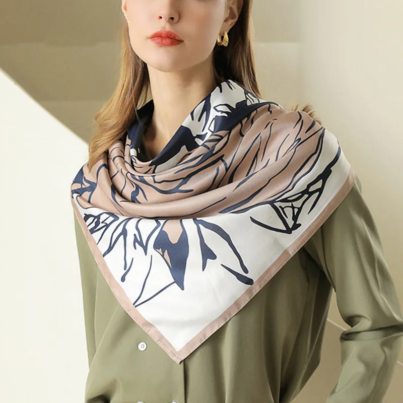 DAISY BEAUTY Silk Scarves Women's-2