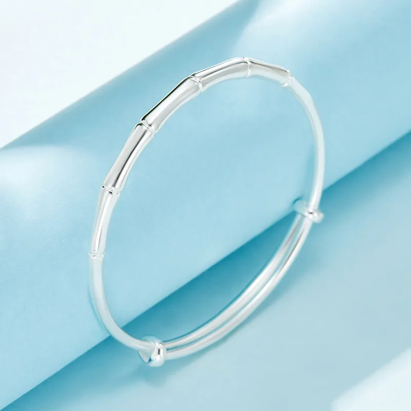 DAISY BEAUTY S999 Fine Silver Bangles Women's-5