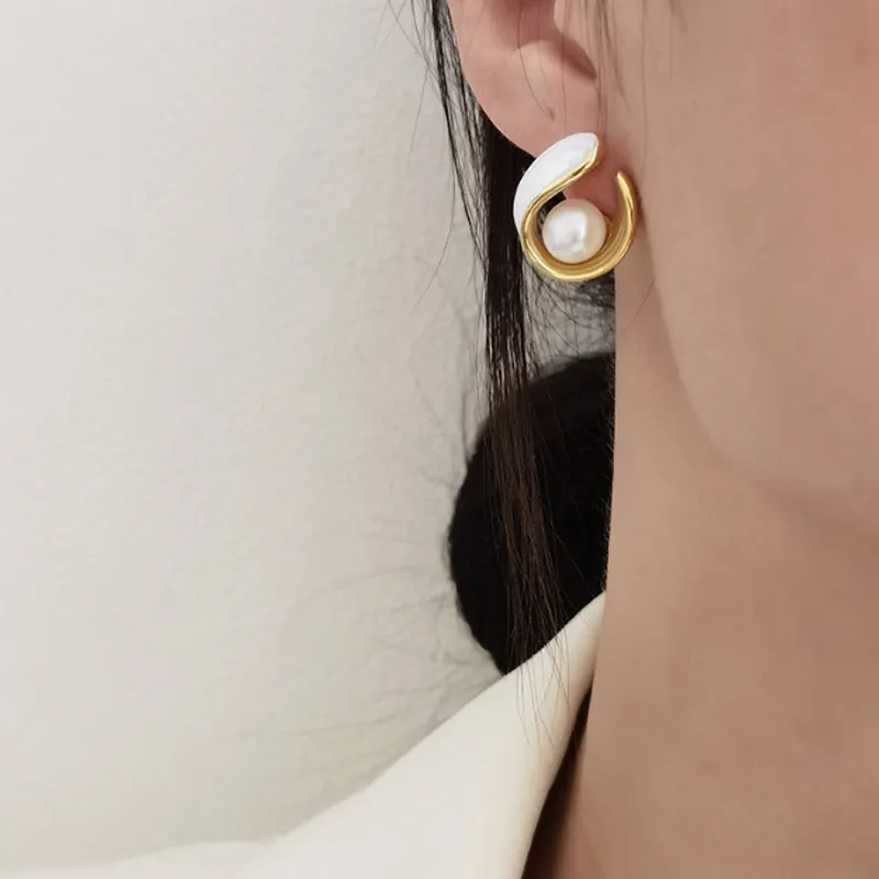 DAISY BEAUTY S925 Sterling Silver Stud Earrings Women's-7