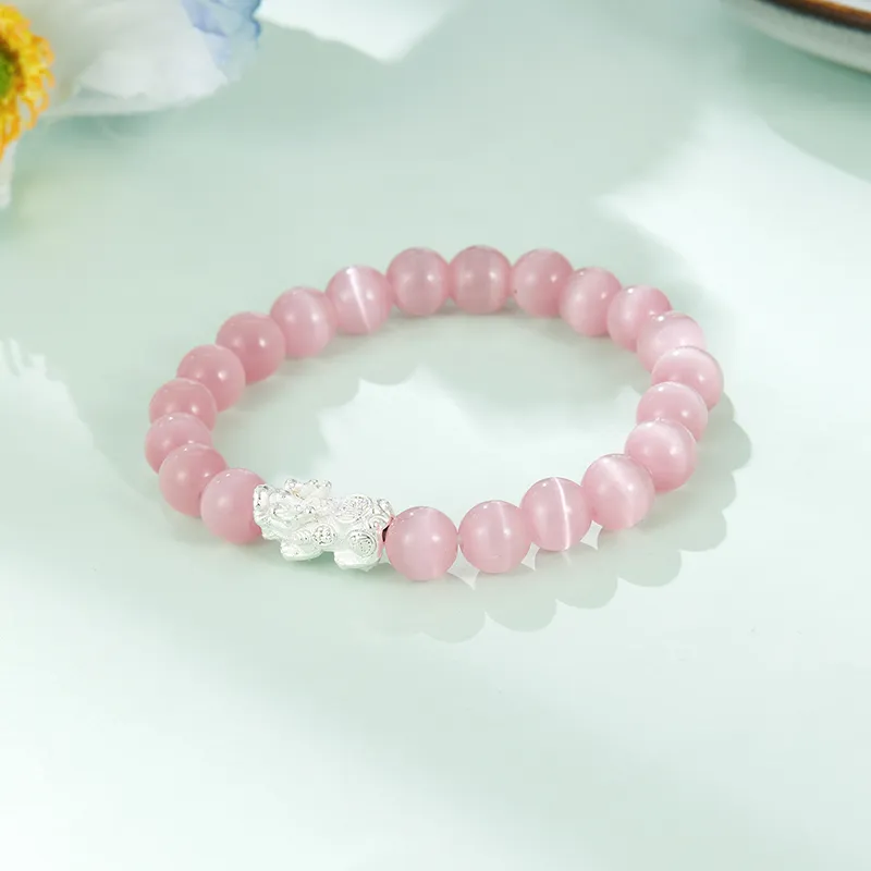 DAISY BEAUTY Glass Cat Eye Bracelets Women's-9