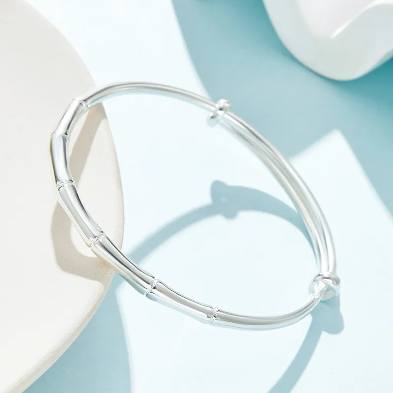 DAISY BEAUTY S999 Fine Silver Bangles Women's-3
