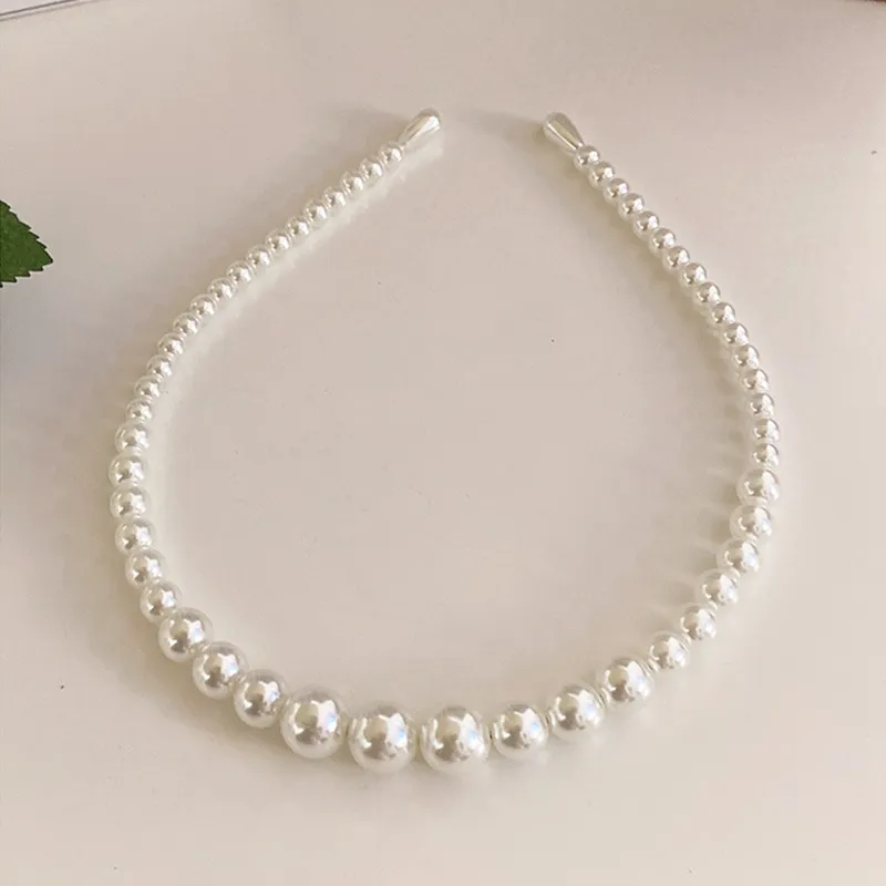 DAISY BEAUTY Faux Pearl Headbands Women's-1