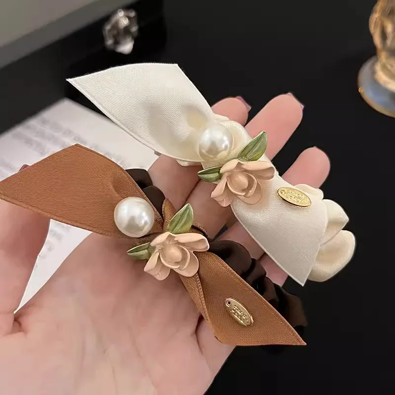 DAISY BEAUTY Silk Yarn Hair Tie Women's-2