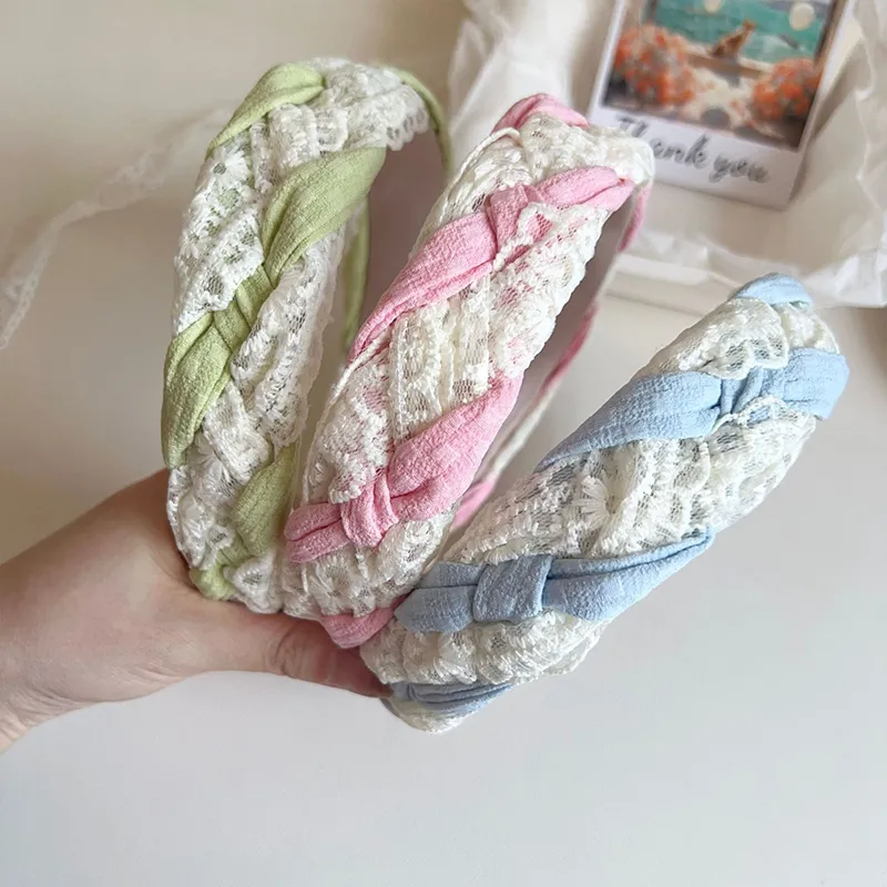 DAISY BEAUTY Fabric Headbands Women's-13
