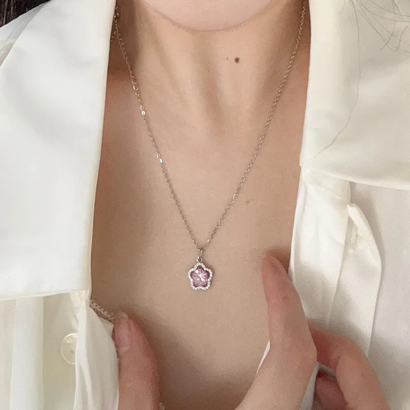 DAISY BEAUTY S925 Silver Necklaces Women's-2
