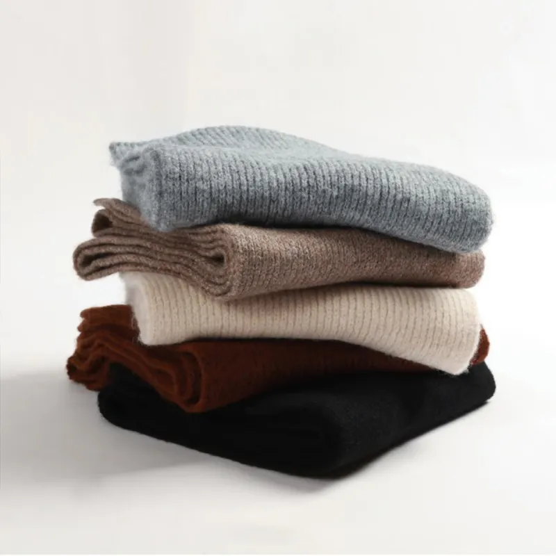 DAISY BEAUTY Knit Scarves Unisex-14