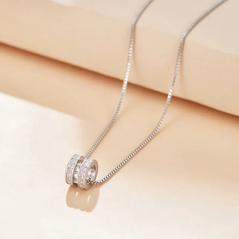 ERROR S925 Silver Necklaces Women's Silver-2