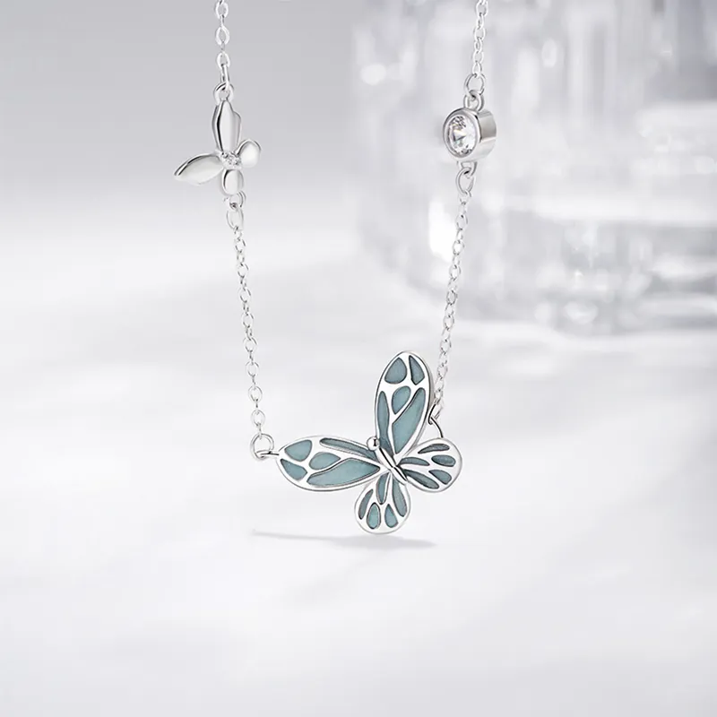 DAISY BEAUTY S925 Silver Necklaces Women's-7