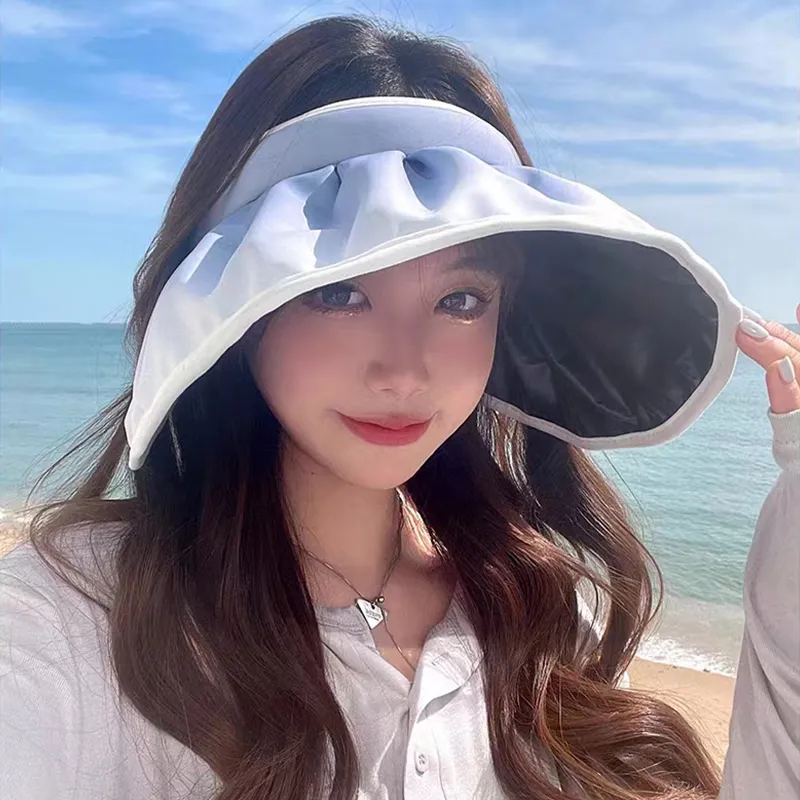 DAISY BEAUTY Polyester Sun Protection Hats Women's-7