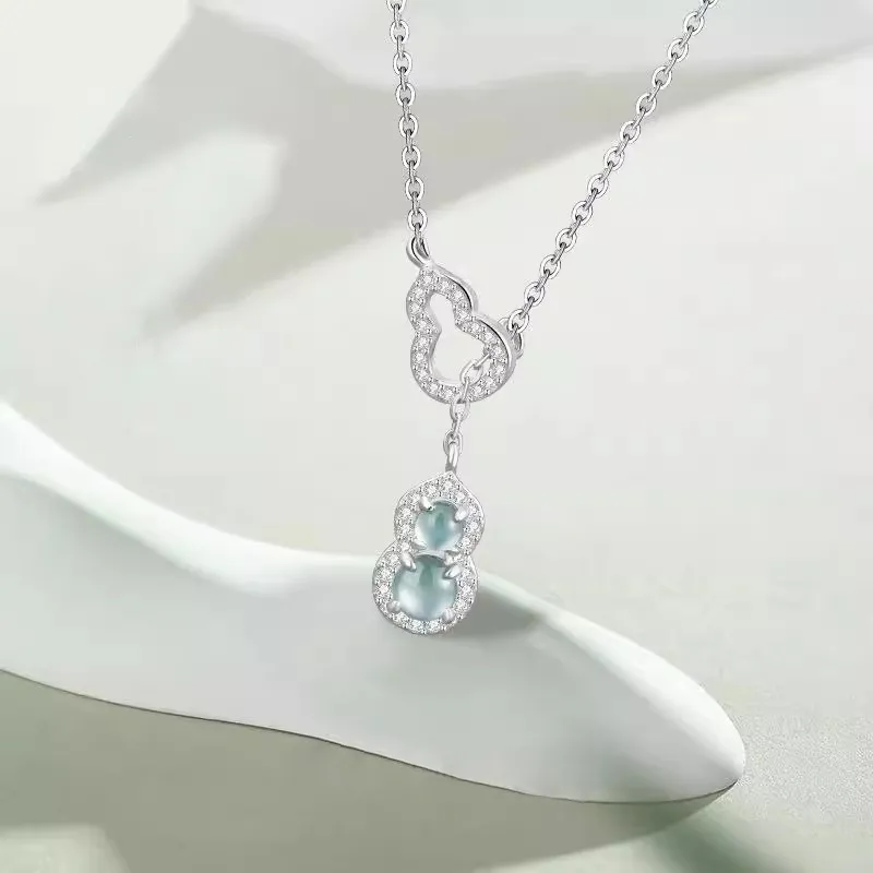 DAISY BEAUTY Glutinous Jade Necklaces Women's-3