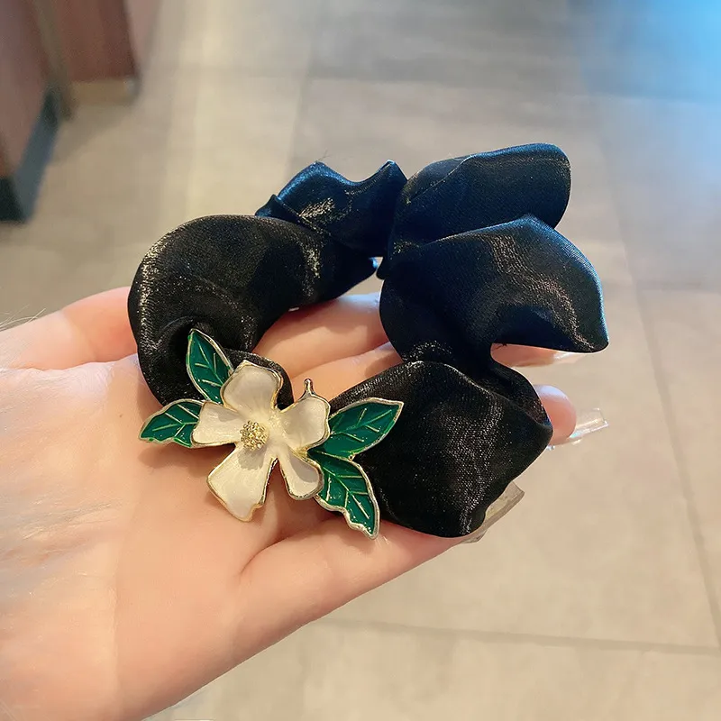 DAISY BEAUTY Silk Chiffon Hair Tie Women's-11