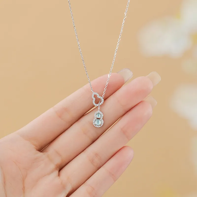 DAISY BEAUTY Glutinous Jade Necklaces Women's-4