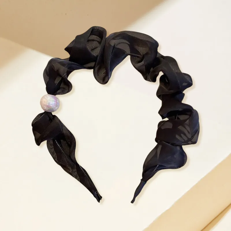 DAISY BEAUTY Silk Chiffon Headbands Women's-14