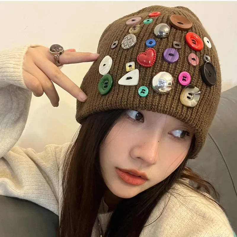 DAISY BEAUTY Acrylic Beanies Unisex-6
