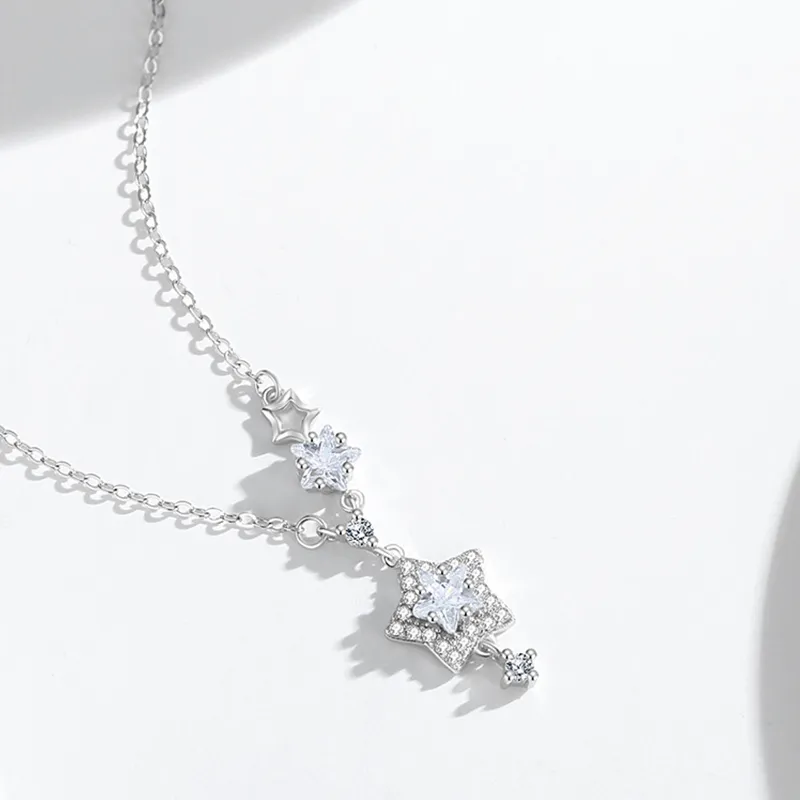 DAISY BEAUTY S925 Silver Necklaces Women's-3