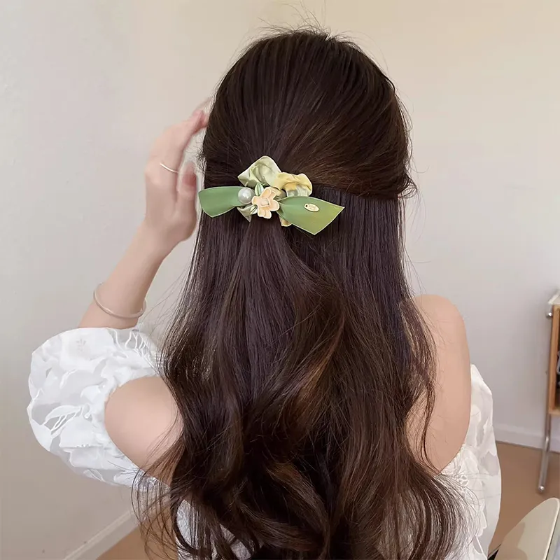 DAISY BEAUTY Silk Yarn Hair Tie Women's-37