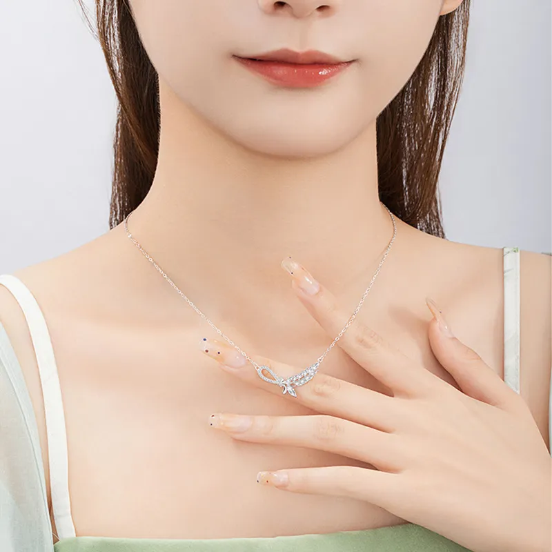 DAISY BEAUTY S925 Silver Necklaces Women's-4