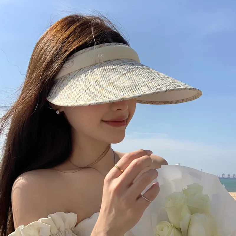DAISY BEAUTY Polyester Sun Protection Hats Women's-2