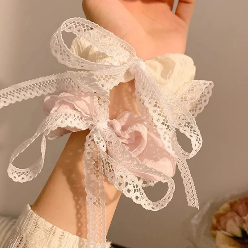 DAISY BEAUTY Silk Chiffon Hair Tie Women's-16