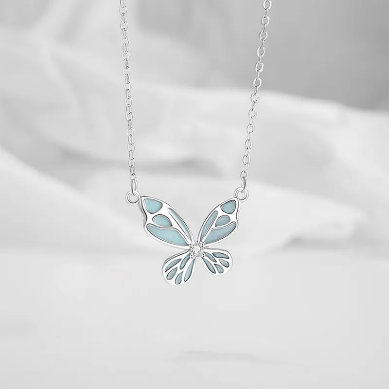 DAISY BEAUTY S925 Silver Necklaces Women's-14