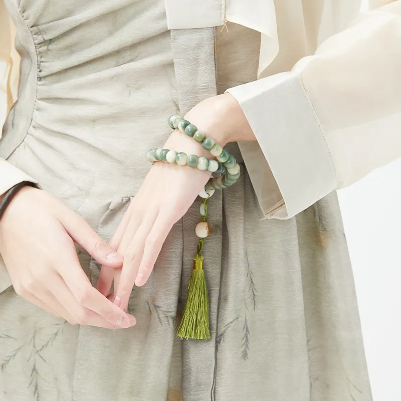 DAISY BEAUTY Phoenix Eye Bodhi Seeds Bracelets Unisex-5