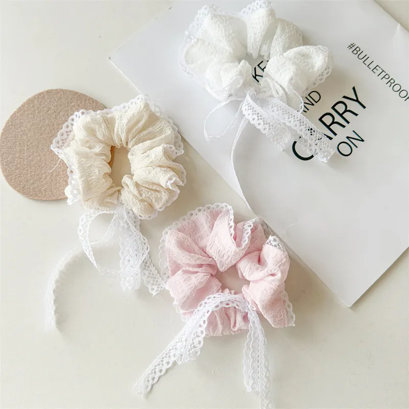 DAISY BEAUTY Silk Chiffon Hair Tie Women's-14