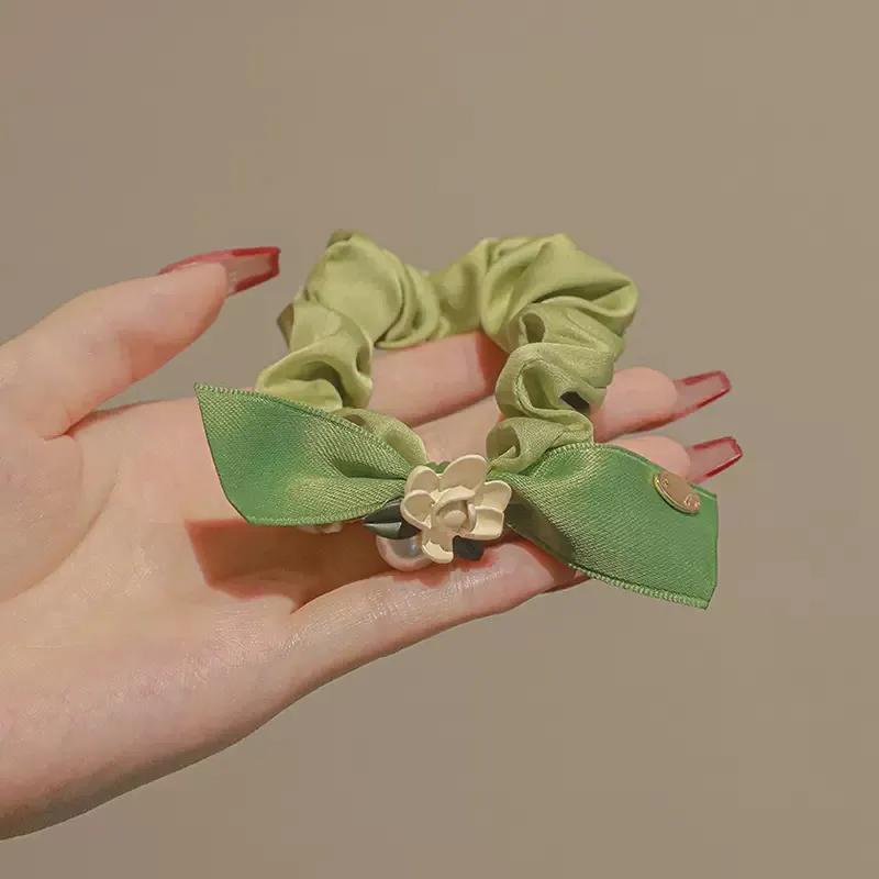 DAISY BEAUTY Silk Yarn Hair Tie Women's-34