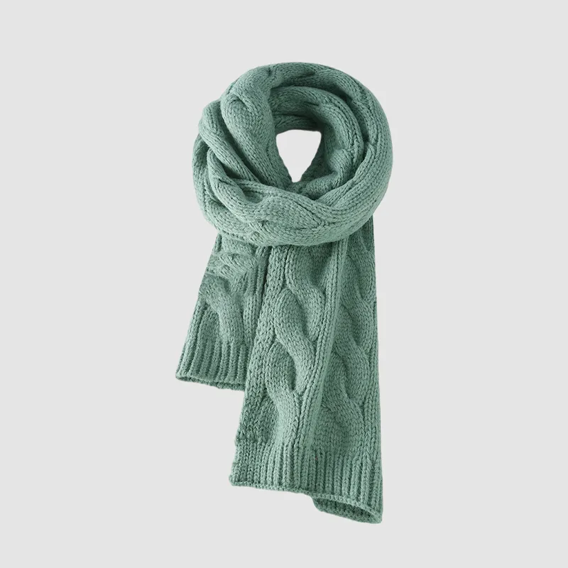 DAISY BEAUTY Knit Scarves Women's-11