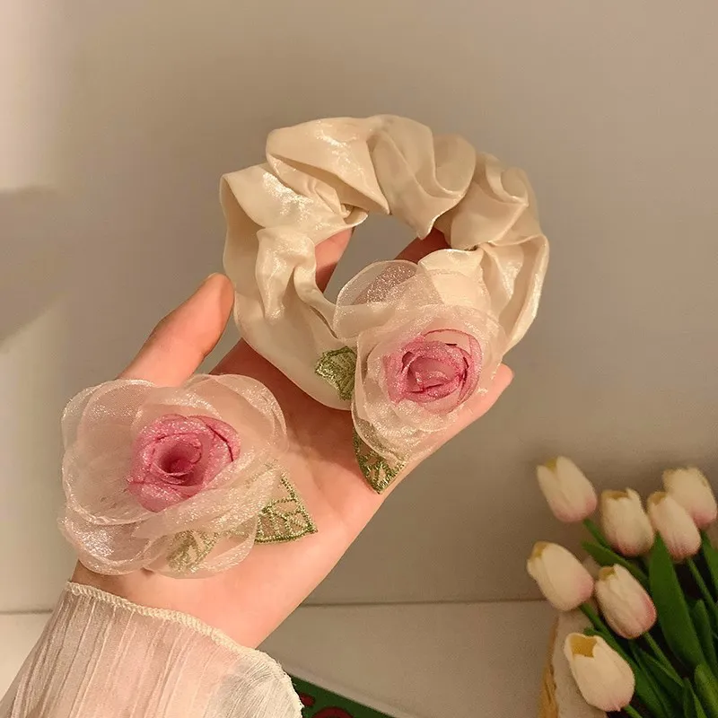 DAISY BEAUTY Organza Hair Tie Women's-11
