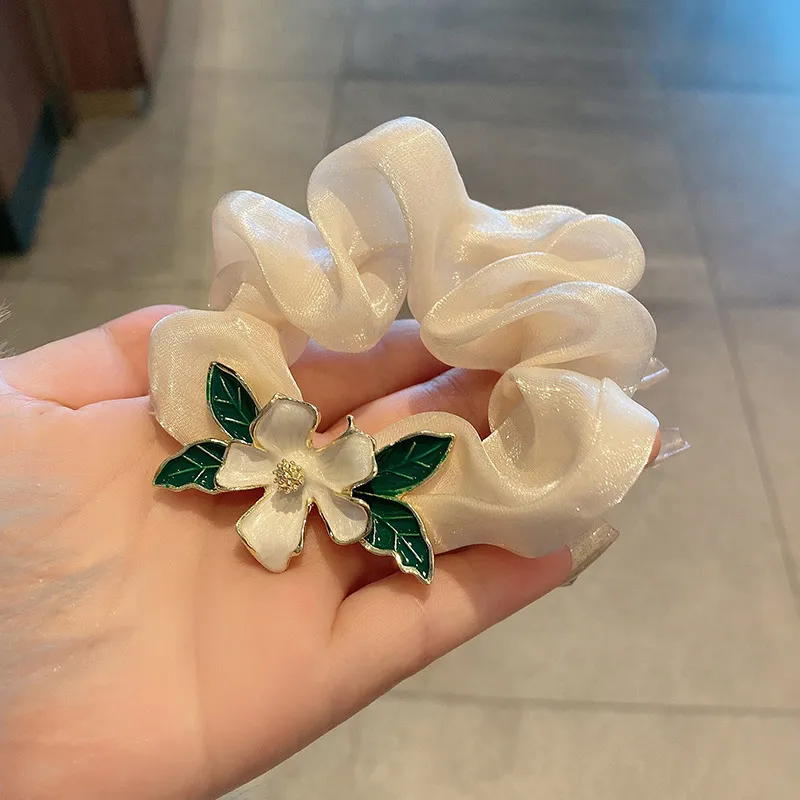 DAISY BEAUTY Silk Chiffon Hair Tie Women's-6