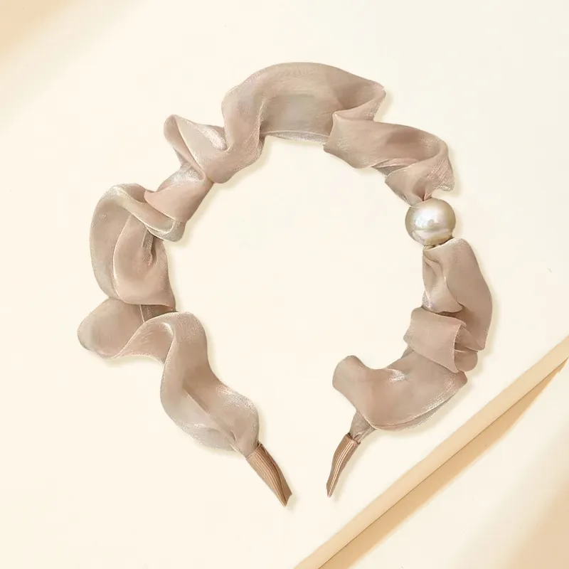 DAISY BEAUTY Silk Chiffon Headbands Women's-1