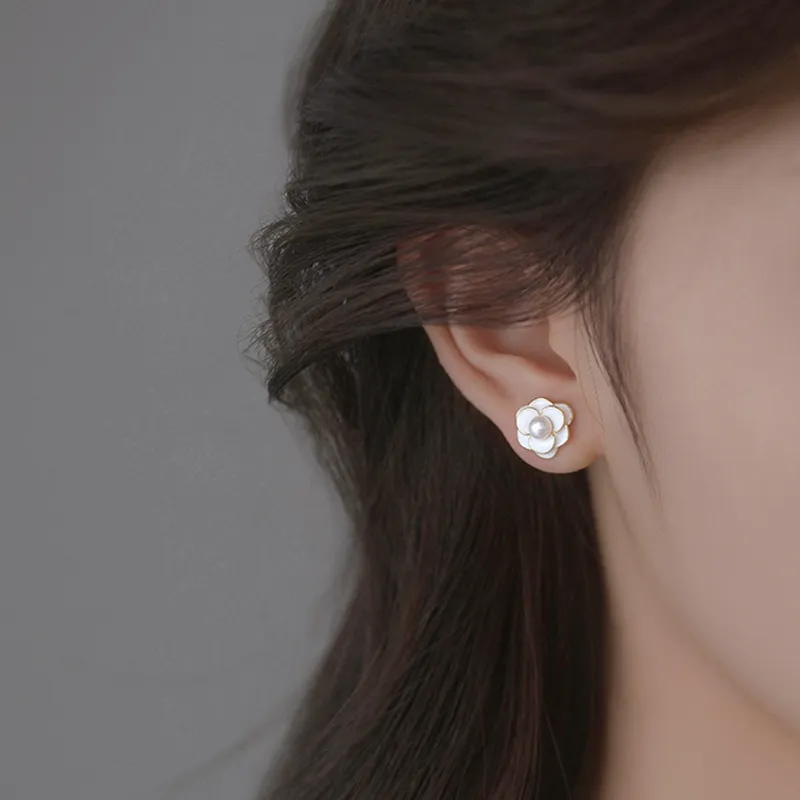 DAISY BEAUTY Copper Stud Earrings Women's-6