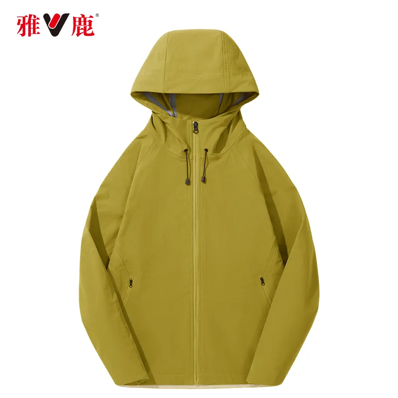 Yalu Waterproof And Windproof Windbreaker Coats Unisex-7