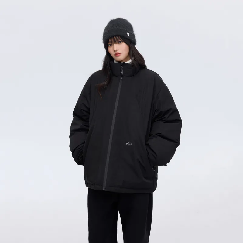 PSO Brand Down Jacket Unisex Amber Black-3