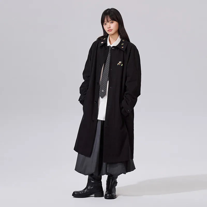 PSO Brand Trench Coats Unisex-2
