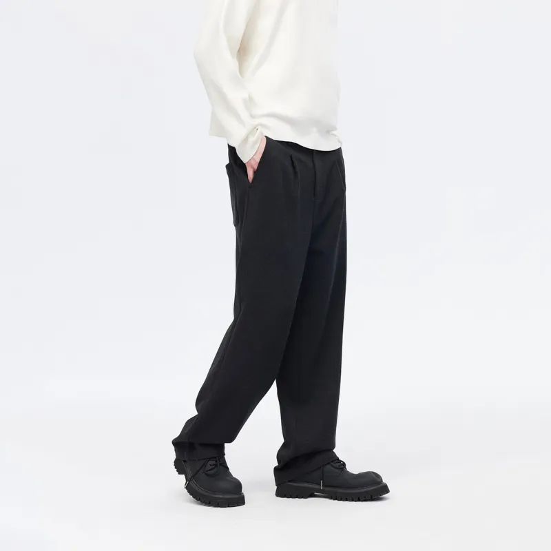 PSO Brand Suit Trousers Unisex Ink Gray-4