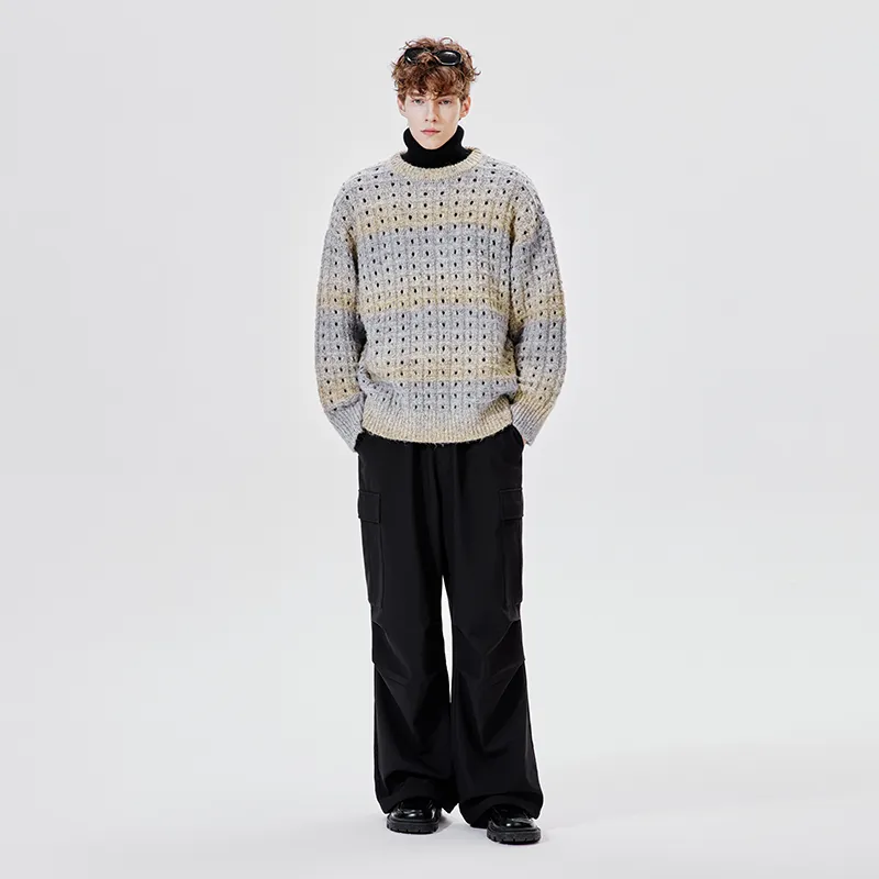 PSO Brand Sweater Unisex Yellow Blue Gradient-6