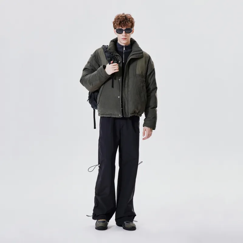 PSO Brand WHITE Series Down Jacket Unisex Rockwell Green-3